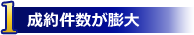 成約件数が膨大